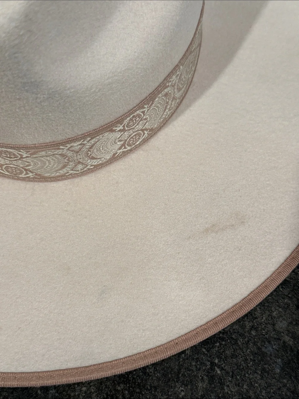 Lack of Color Ivory Rancher Special Wool Hat Unisex